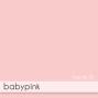Preview: Passepartoutkarte mit rechteckigem Ausschnitt und Briefumschlag, DIN C6 in babypink