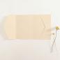 Pocketfold-Karte B6 seitlich Premium-Karton "Creme" Basic Line