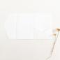 Pocketfold-Karte B6 Premium-Karton "Weiss" Exklusiv Line
