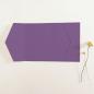 Pocketfold-Karte B6 seitlich Premium-Karton "Violett" Basic Line