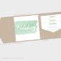 Preview: Backig-Card_14x14cm Geometric Eukalyptus