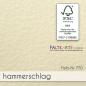 Cardstock 12"x12"  240g/m² (30,5 x 30,5cm) in hammerschlag