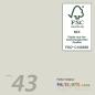 Preview: Trippelkarte - Leporello 240g/m² DIN A6 3-Fach in hellgrau