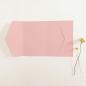 Pocketfold-Karte B6 seitlich Premium-Karton "Babypink" Basic Line