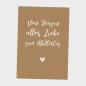 Preview: Spruchposter "Kraft Weiß" | Geschenkidee | Personalisiert  | Muttertag | Wanddeko