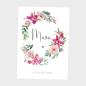 Preview: Spruchposter "Elegant Orchid" | Geschenkidee | Personalisiert  | Muttertag | Wanddeko