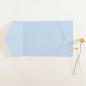 Pocketfold-Karte B6 seitlich Premium-Karton "Hellblau" Basic Line