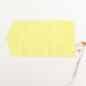 Pocketfold-Karte B6 Premium-Karton "Gelb" Exklusiv Line