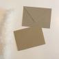 Preview: Briefumschlag DIN C6 120g/m² oF Nassklebung in recycling natur