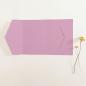 Pocketfold-Karte B6 seitlich Struktur-Karton "Struktur Flieder" Basic Line