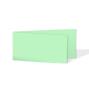 Preview: Faltkarte DIN Lang quer 240g/m²  in pastell grün