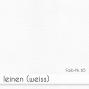 Preview: Karte - Einlegekarte DIN A6 240g/m² in leinen (weiss)