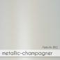 Preview: Faltkarte DIN Lang mit Briefumschlag in metallic champagner