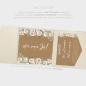 Preview: Einlegekarten-Bundle "Kraft White Roses" Quadrat | 2