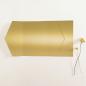 Pocketfold-Karte B6 seitlich Premium-Karton "Metallic Gold" Basic Line