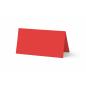 Tischkarte - Platzkarte 9 x 5 cm 240g/m² in rot
