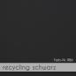 Preview: Trippelkarte - Leporello 270g/m² DIN B6 3-Fach in recycling schwarz