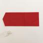 Pocketfold-Karte Quadrat (15x15) Premium-Karton "Rot" Exklusiv Line