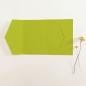 Pocketfold-Karte B6 seitlich Struktur-Karton "Struktur Limette" Basic Line