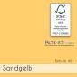 Doppelkarte - Faltkarte 240g/m² DIN A5 in sandgelb