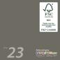 Preview: Trippelkarte - Leporello 240g/m² DIN B6 3-Fach in steingrau