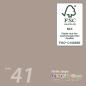 Preview: Passepartoutkarte rechteck 3-Fach DIN A6 in taupe