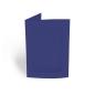 Passepartoutkarte rechteck 3-Fach DIN B6 in struktur dunkelviolett