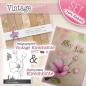 Preview: SET Stempelset "Kirschblüte" & Designpapier "Vintage Kirschblüte"