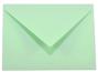 Briefumschläge - Briefhüllen in pastell grün, DIN B6 120g/m² oF, Nassklebung