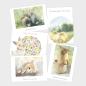 Preview: Ostergrußkarten-Bundle DIN A6 "Ostern Aquarell" | Grußkarten-Set | Postkarten | Ostergrüße