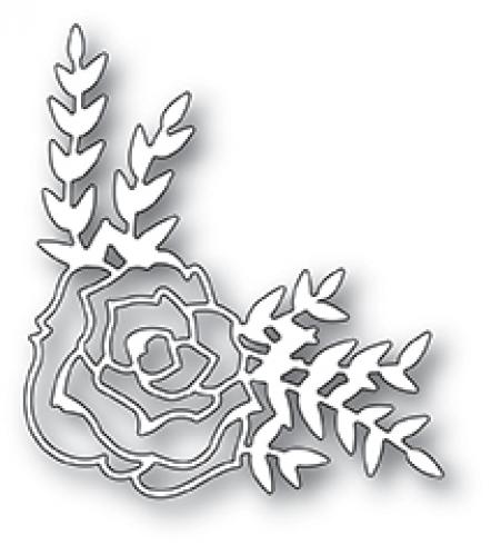 Poppystamp Die - Country Rose Corner