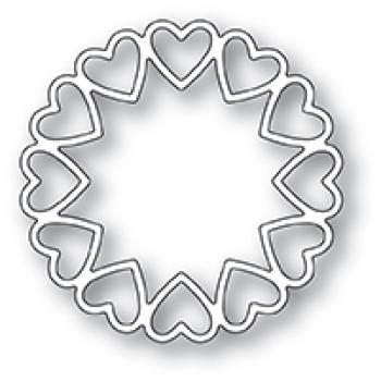Poppystamp Die - Fancy Heart Ring