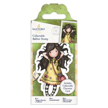 Gorjuss Santoro - Mini Gummistempel - Nr. 43 Endlich Frühling