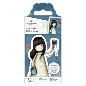 Gorjuss Santoro - Mini Gummistempel - Nr. 46 Regenbogen Träume