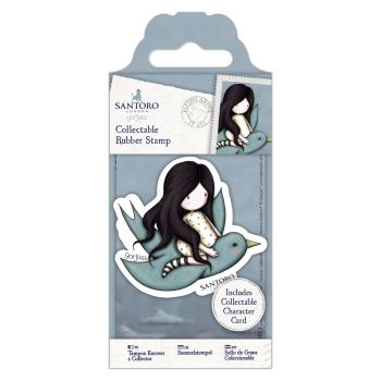 Gorjuss Santoro - Mini Gummistempel - Nr. 59 Über Alles Fliegen