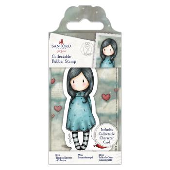 Gorjuss Santoro - Mini Gummistempel - Nr. 60 Lass Dich Nicht Unterkrieg