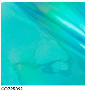 Couture Creations Heat Activated Foil Blue-Green Iridescent Finish