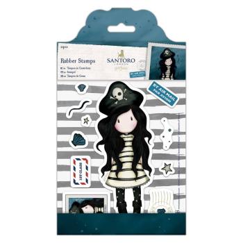 Gorjuss Santoro - Gummistempel - Piraterie