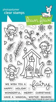 Lawn Fawn Stempelset "Frosty Fairy Friends" Clear Stamp