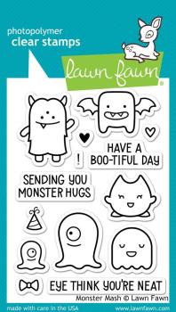 Lawn Fawn Stempelset "Monster Mash" Clear Stamp