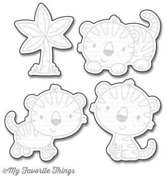 My Favorite Things Die-namics "Fierce Friends" | Stanzschablone | Stanze | Craft Die