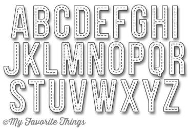 Xcut Stanzschablone Alphabet Buchstaben Bevelled Xcu 504059 Craft Die