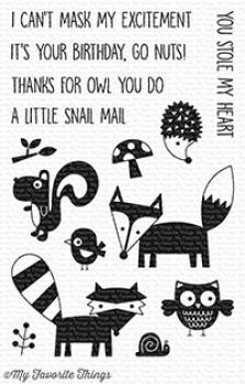My Favorite Things Stempelset "Friendly Forest" Clear Stamp Set
