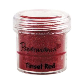 Embossingpulver - Embossing-Puder 30 ml "Lametta Rot"