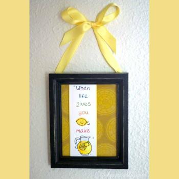 Lawn Fawn Stempelset "Make Lemonade" Clear Stamp