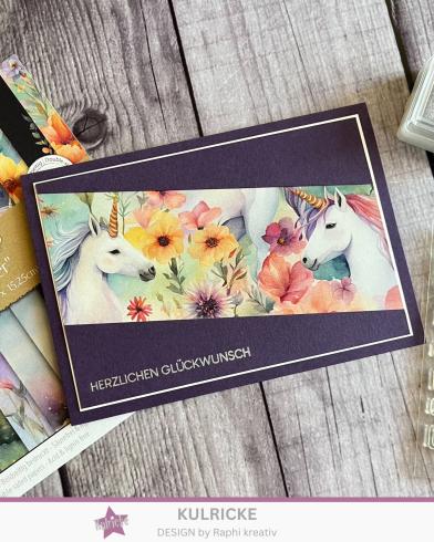 LaCreativ - Designpapier "Einhornzauber" Paper Pack 6x6" - 24 Bogen