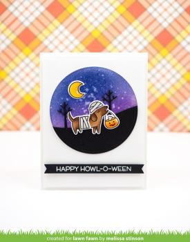 Lawn Fawn Stempelset "Happy Howloween" Clear Stamp