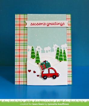 Lawn Fawn Stempelset "Home For The Holidays" Clear Stamp