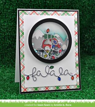Lawn Fawn Stempelset "Home For The Holidays" Clear Stamp