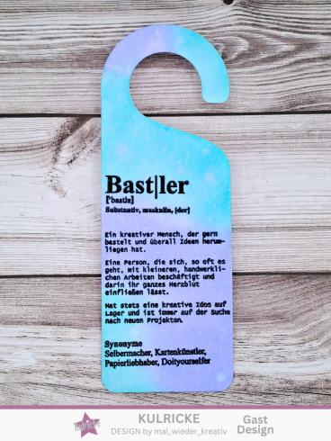 Kulricke Stempelset "Bastler" Clear Stamp